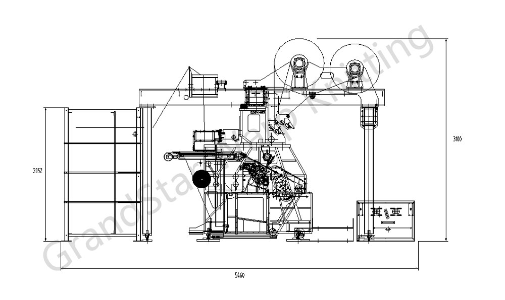 weft-insertion warp knitting machine