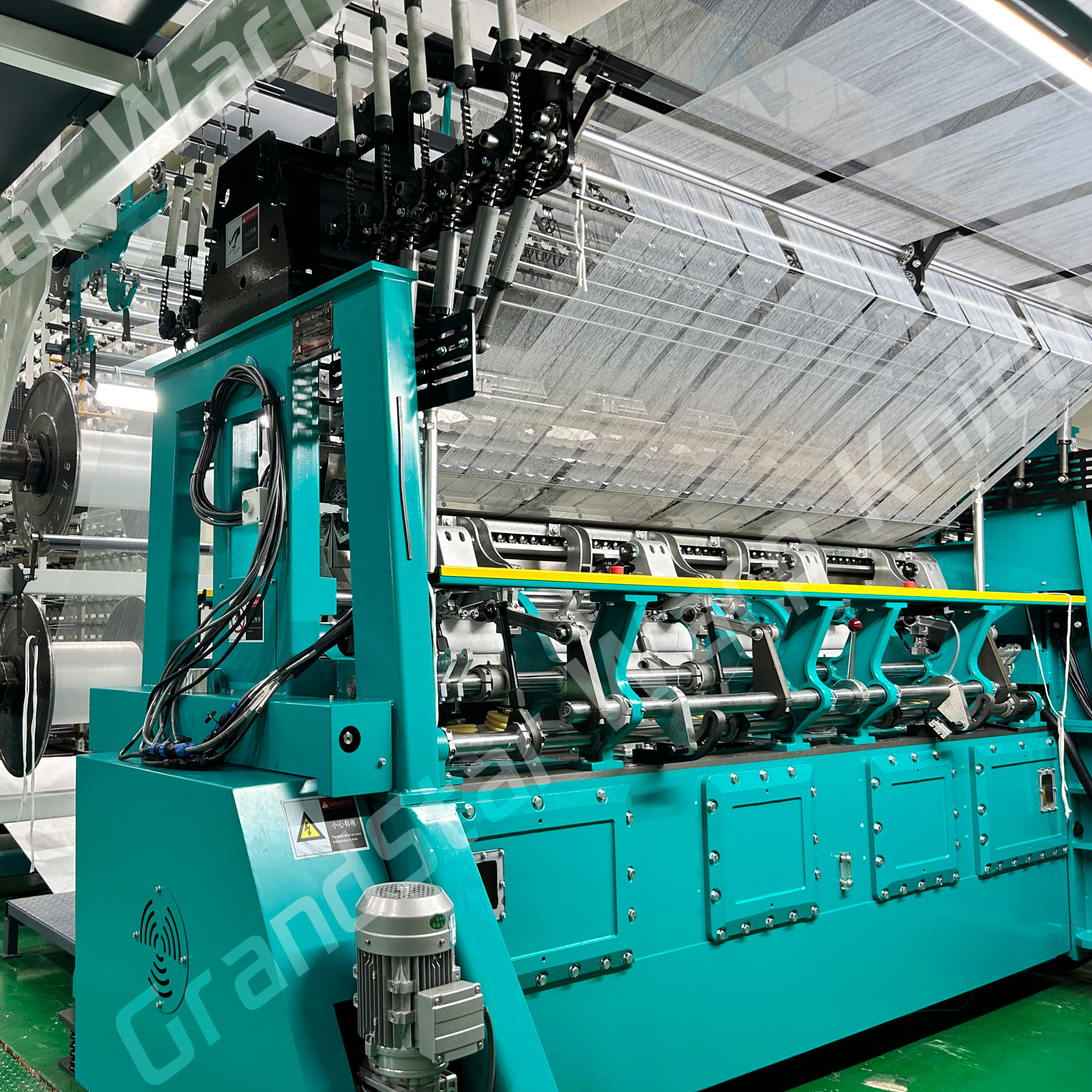 grandstar jacquard double needle bar RDPJ machine